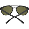 Serengeti LERICI Sunglasses / Matte Black with Matte Black Metal Insert / Mineral Polarized 555nm Cat 3 to 3 / Size 54