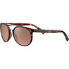 Serengeti LERICI Sunglasses / Matte Black with Matte Black Metal Insert / Mineral Polarized 555nm Cat 3 to 3 / Size 54