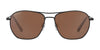 Serengeti LUNGER Sunglasses | Size 55 / Matte Black / Mineral Non Polarized Drivers Cat 2 to 3 B4