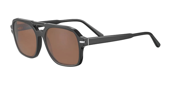 Serengeti MARCO Sunglasses | Size 57 / Shiny Classic Havana / Mineral Polarized 555nm Cat 3 to 3