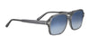 Serengeti MARCO Sunglasses | Size 57 / Shiny Crystal Stormy Grey / Mineral Polarized Blue Gradient Cat 2 to 3