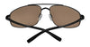 Serengeti MODUGNO 2.0 Sunglasses | Size 63 / Shiny Dark Gunmetal / Mineral Polarized Drivers Cat 2 to 3