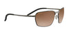 Serengeti SHELTON Sunglasses | Size 64 / Matte Chocolate Brown / Mineral Polarized Drivers Gold Cat 3 to 3