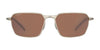 Serengeti SHELTON Sunglasses | Size 64 / Matte Light Gold / Mineral Non Polarized Drivers Cat 2 to 3