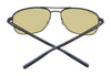 Serengeti SPELLO Sunglasses | Size 58 / Gunmetal Shiny / Mineral Polarized 555nm Cat 3 to 3