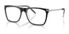 Sferoflex SF1153 Eyeglasses / Shiny Black On Transparent №C645 / Size 55