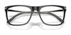 Sferoflex SF1153 Eyeglasses / Shiny Black On Transparent №C645 / Size 55