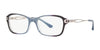Sferoflex SF1557B Eyeglasses / Ivory Gradient Violet №C635 / Size 50