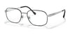 Sferoflex SF2294 Eyeglasses / Top Black On Shiny Silver №526 / Size 55