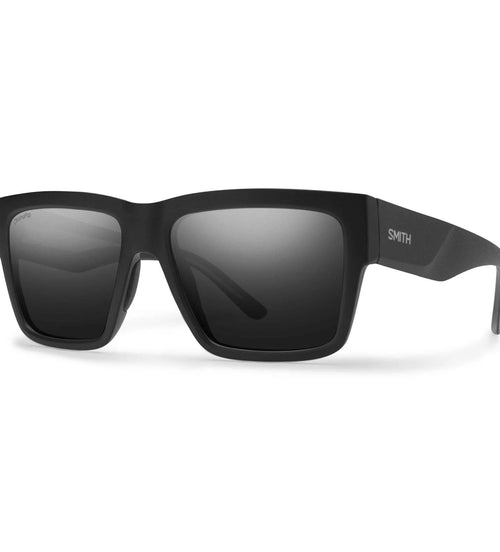 Smith Optics LINEUP Sunglasses / Matte Black / ChromaPop Polarized Black