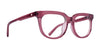 SPY BEWILDER Eyeglasses / Translucent Salmon / Size 55