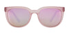 SPY BEWILDER Sunglasses | Size 54 / Translucent Light Gray / Bronze with Iridescent Spectra Mirror
