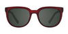 SPY BEWILDER Sunglasses | Size 54 / Translucent Light Gray / Bronze with Iridescent Spectra Mirror