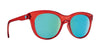 SPY BOUNDLESS Sunglasses | Size 53 / Translucent Red / Bronze with Light Blue spectra Mirror