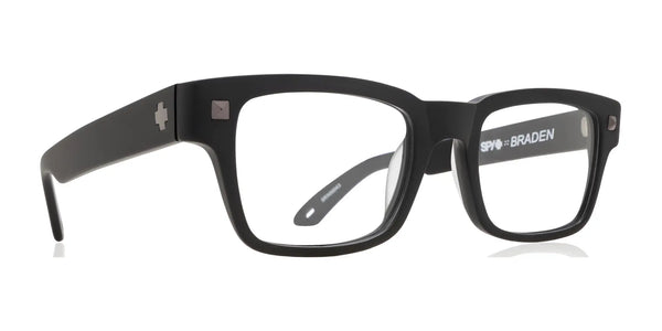 SPY BRADEN Eyeglasses | Size 49 / Black Matte