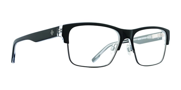 SPY BRODY 50/50 Eyeglasses / Dark Tort Crystal / Size 57