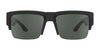 SPY CYRUS 50/50 Sunglasses | Size 57 / Black / Happy Gray Green