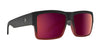SPY CYRUS Sunglasses | Size 58 / Soft Matte Black Red Plum Fade / Happy Bronze Red Plum Mirror