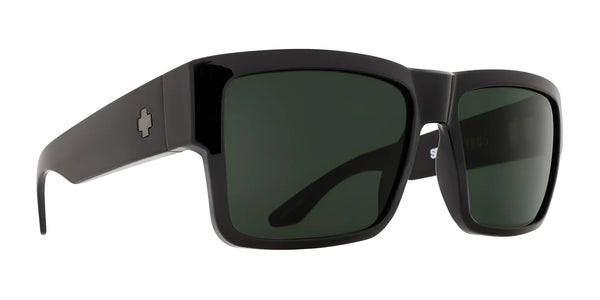 SPY CYRUS Sunglasses | Size 58 / Black / HD Plus Grey Green