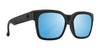 SPY DESSA Sunglasses | Size 56 / Matte Black / Happy Boost Polar Ice Blue Mirror