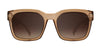 SPY DESSA Sunglasses | Size 56 / Translucent Dusty Olive / Happy Bronze Polar