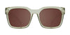 SPY DESSA Sunglasses | Size 56 / Translucent Dusty Olive / Happy Bronze Polar