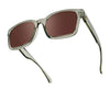 SPY DESSA Sunglasses | Size 56 / Translucent Dusty Olive / Happy Bronze Polar