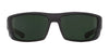 SPY DIRK Sunglasses | Size 64 / Soft Matte Black / Happy Gray Green