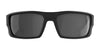 SPY DIRK Sunglasses | Size 64 / Soft Matte Black / Happy Gray Green