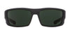 SPY DIRK Sunglasses | Size 64 / Soft Matte Black / Happy Gray Green