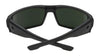 SPY DIRK Sunglasses | Size 64 / Soft Matte Black / Happy Gray Green