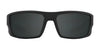 SPY DIRK Sunglasses | Size 64 / Soft Matte Black / Happy Gray Green