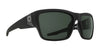 SPY DIRTY Mo 2 Sunglasses | Size 58 / Black Soft Matte / Happy Gray Green Polar