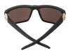 SPY DIRTY Mo 2 Sunglasses | Size 58 / 25th Anniv Black Gold Matte / Happy Bronze with Gold Spectra Mirror