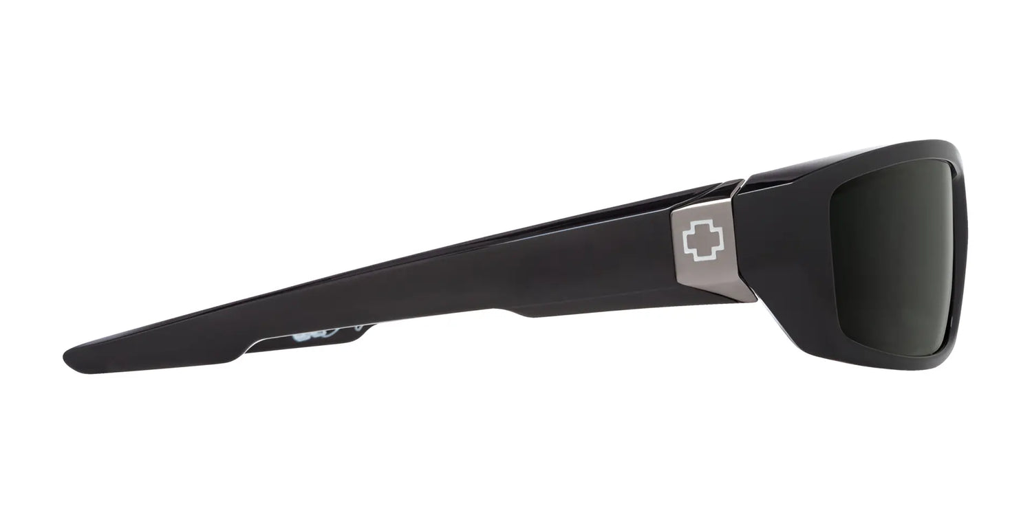 SPY DIRTY Mo Sunglasses, size 61, feature sleek black frames with Trident polarization, dark lenses, and a silver logo accent. SPY DIRTY Mo Sunglasses, size 61, feature sleek black frames with Trident polarization, dark lenses, and a silver logo accent.