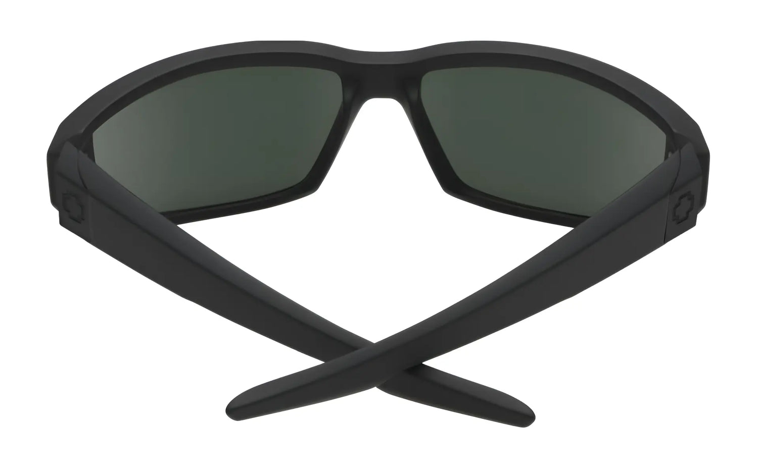The SPY DIRTY Mo Sunglasses, with Happy Lens technology, are displayed from behind, lenses facing away and arms stylishly crossed. The SPY DIRTY Mo Sunglasses, with Happy Lens technology, are displayed from behind, lenses facing away and arms stylishly crossed.