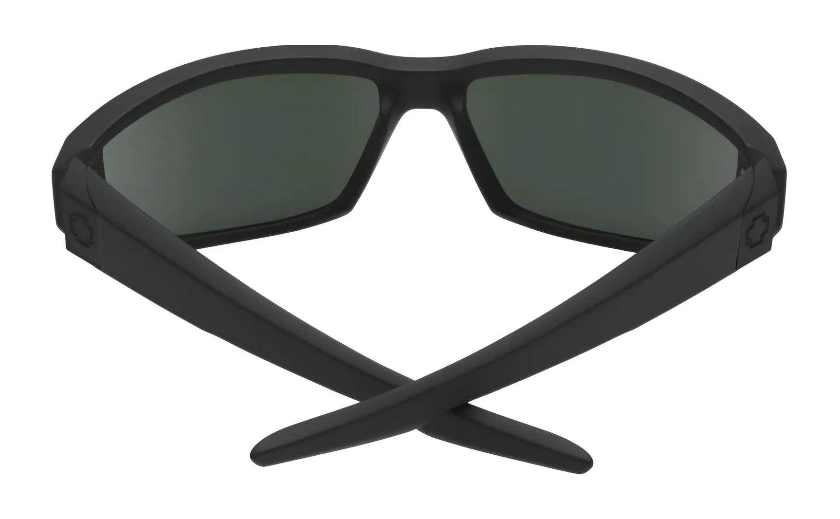 The SPY DIRTY Mo Sunglasses, with Happy Lens technology, are displayed from behind, lenses facing away and arms stylishly crossed. The SPY DIRTY Mo Sunglasses, with Happy Lens technology, are displayed from behind, lenses facing away and arms stylishly crossed.