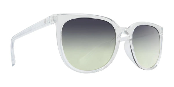 SPY FIZZ Sunglasses | Size 54 / Clear / Green Sunset Fade