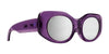 SPY HANGOUT Sunglasses | Size 53 / Translucent Purple / Happy Bronze Platinum Mirror