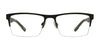 SPY HAWKE Eyeglasses | Size 54 / Matte Black Hi Vis Yellow