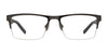 SPY HAWKE Eyeglasses | Size 54 / Matte Black Hi Vis Yellow