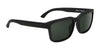 SPY HELM 2 Sunglasses | Size 57 / SOSI Matte Black / Happy Gray Green