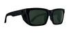 SPY HELM Tech Sunglasses | Size 57 / Black Matte / Happy Gray Green Polar