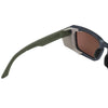 SPY HELM Tech Sunglasses | Size 57 / Black Matte / Happy Gray Green with Black Spectra Mirror