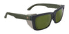 SPY HELM Tech Sunglasses | Size 57 / Black Matte / Happy Gray Green with Black Spectra Mirror