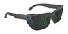 SPY HELM Tech Sunglasses | Size 57 / Black Matte / Happy Gray Green with Black Spectra Mirror