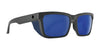 SPY HELM Tech Sunglasses | Size 57 / Matte Dark Gray / Happy Gray Green Polar with Dark Blue Spectra Mirror