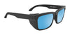 SPY HELM Tech Sunglasses | Size 57 / Black Matte / Happy Gray Green with Black Spectra Mirror