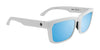 SPY HELM Tech Sunglasses | Size 57 / Black Matte / Happy Gray Green with Black Spectra Mirror
