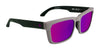 SPY HELM Tech Sunglasses | Size 57 / Black Matte / Happy Gray Green with Black Spectra Mirror